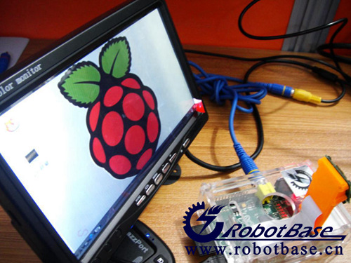 調(diào)整后的樹莓派（Raspberry Pi）圖像輸出